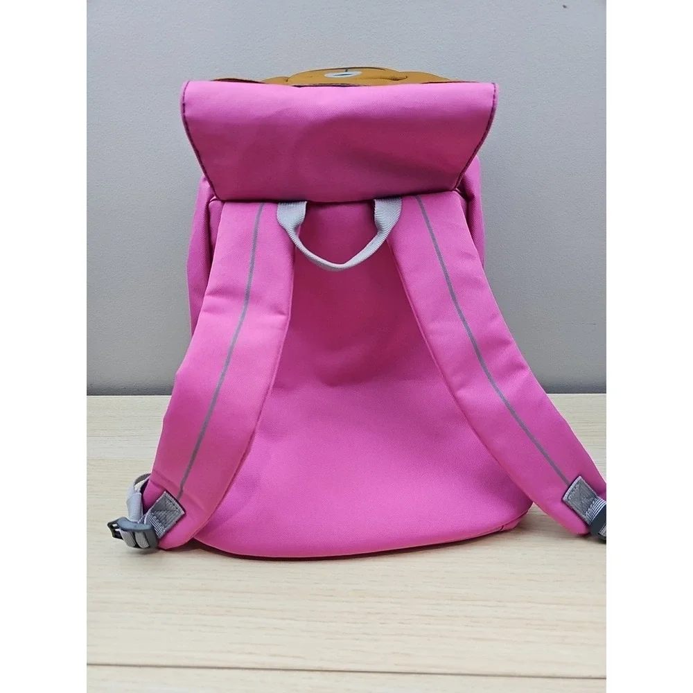 L.L.Bean Critter Pack Kids Backpack Bear Pink Cute‎ Animal Children's School Bag